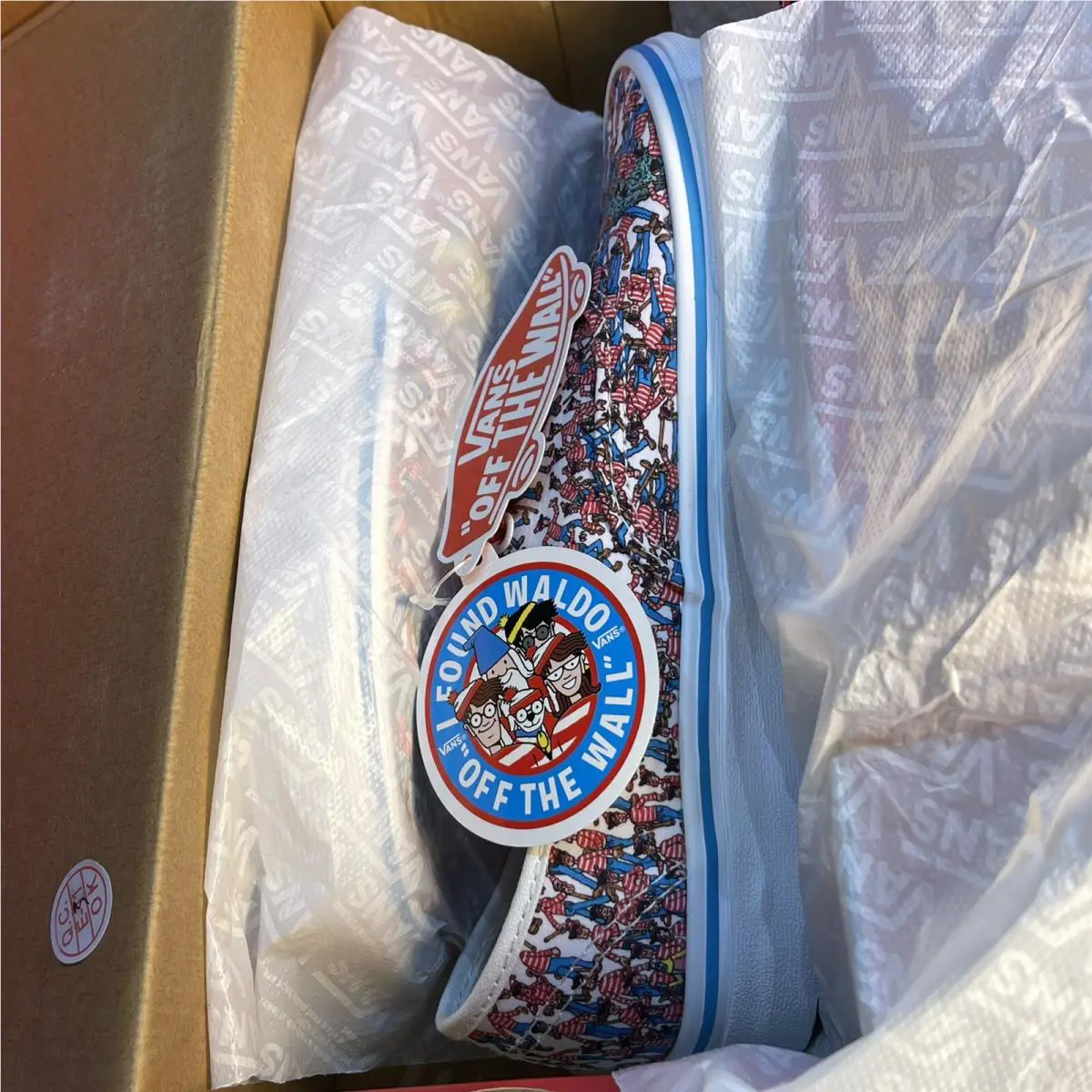 Vans shoes - Where’s Waldo? - VNOA4BV41UF - Multicolor (UPC: 194901680680) 8