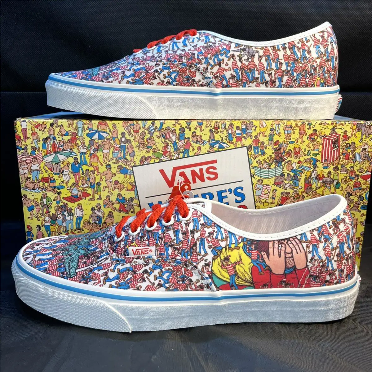 Vans shoes - Where’s Waldo? - VNOA4BV41UF - Multicolor (UPC: 194901680680) 2