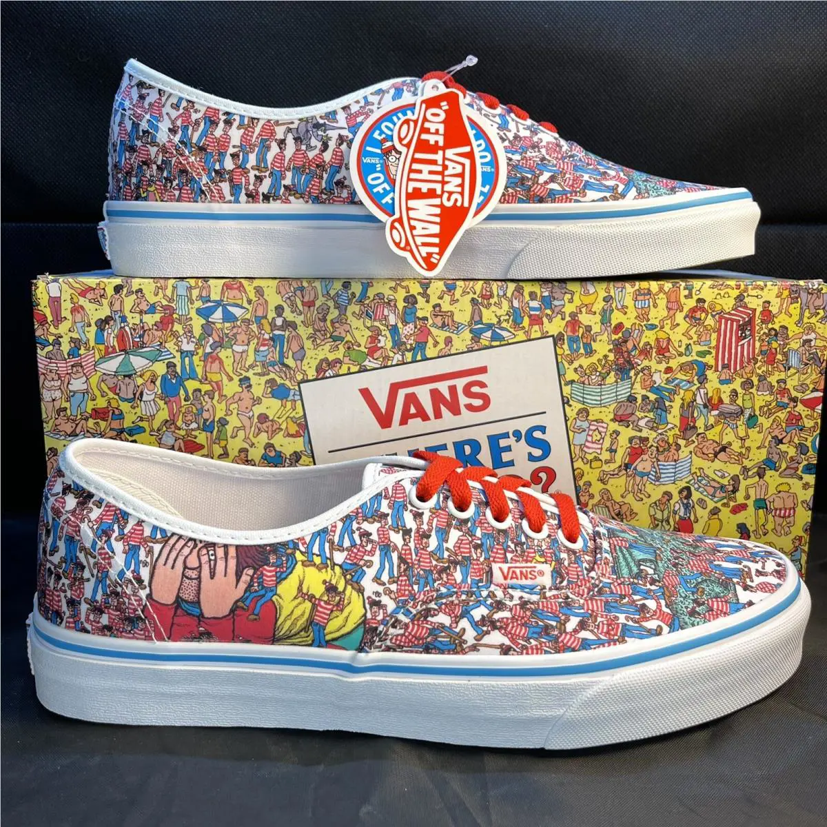 Vans shoes - Where’s Waldo? - VNOA4BV41UF - Multicolor (UPC: 194901680680) 3