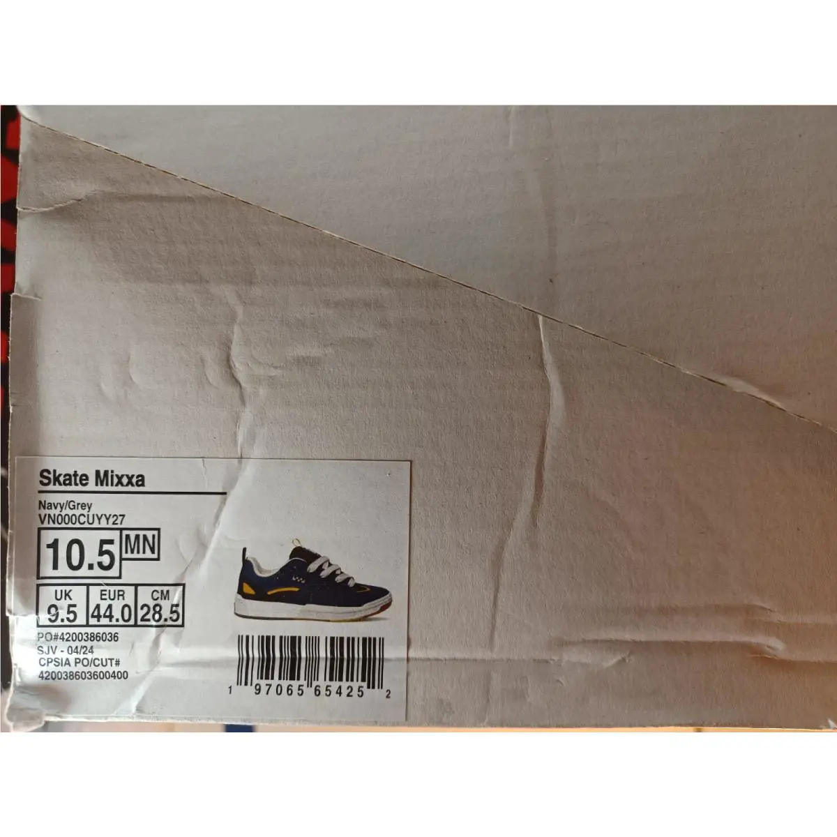 Vans shoes - VANS Skate Mixxa - Skate Mixxa - VN000CUYY27 - Gray 3