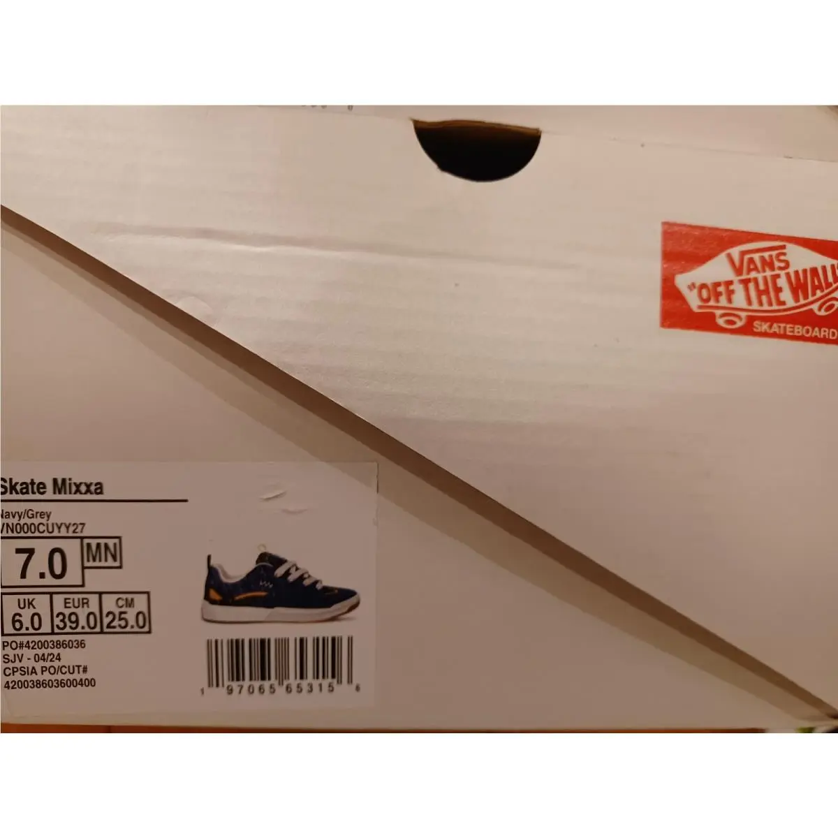 Vans shoes - VANS Skate Mixxa - Skate Mixxa - VN000CUYY27 - Gray 10