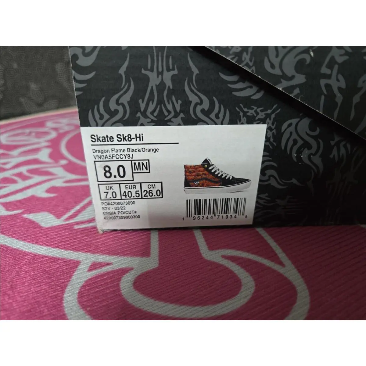 Vans shoes - VANS Sk8-Hi - VN0A5FCCY8J - Black 3