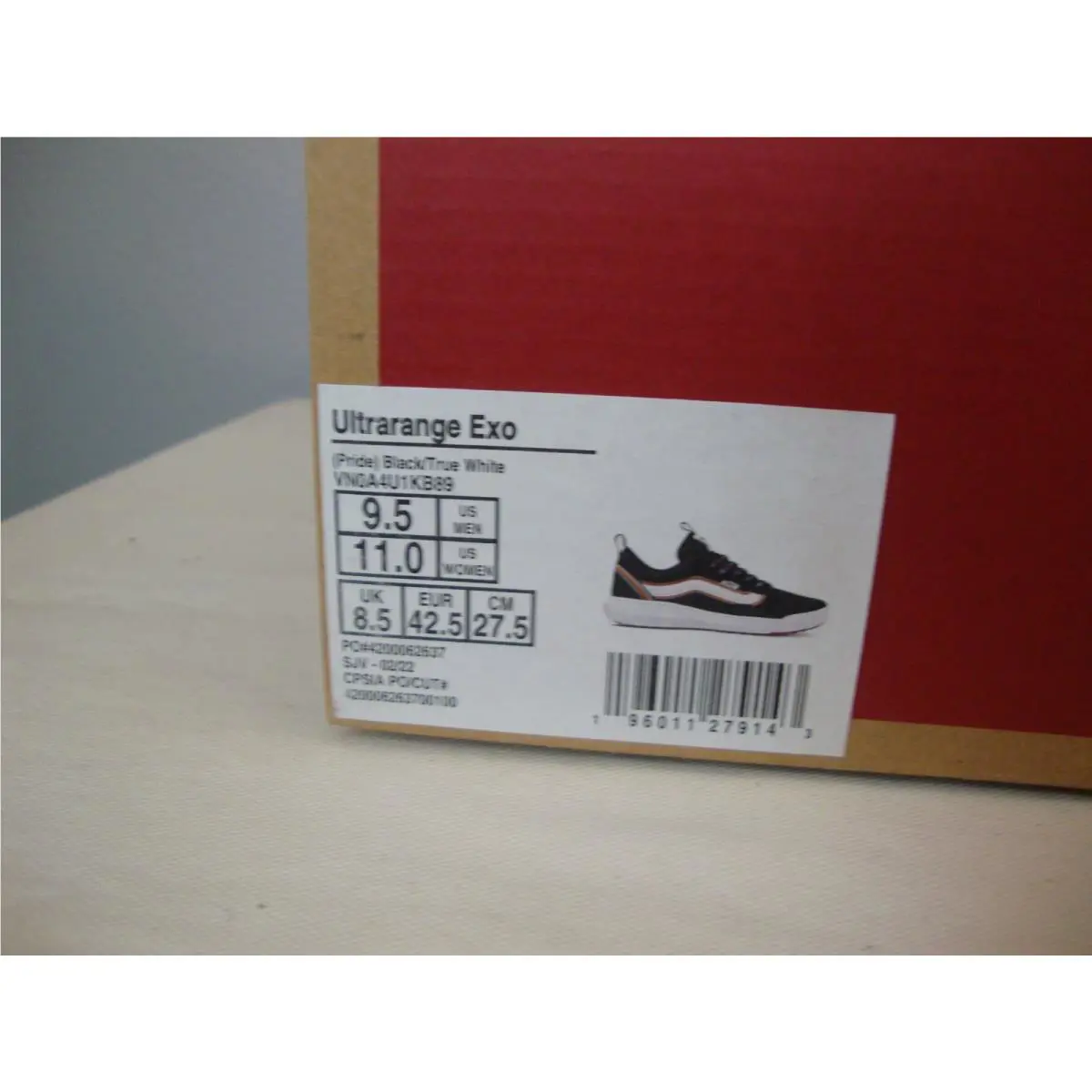 Vans shoes - VANS UltraRange Exo - UltraRange Exo - VN0A4U1KB89 - Black (UPC: 196011279143) 8