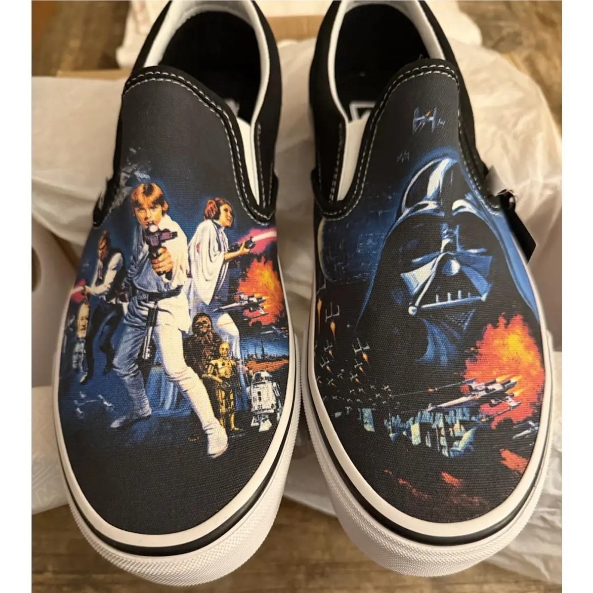 Vans shoes - Classic Slip Ons - Classic Slip Ons - VN0XG8DJK - Multicolor (UPC: 0706421828376) 2