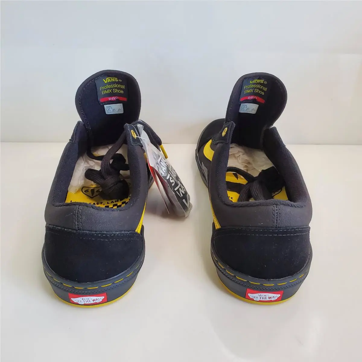 Vans shoes - Old Skool Pro BMX - Old Skool Pro BMX - Black & Yellow (UPC: 772204438926) 1