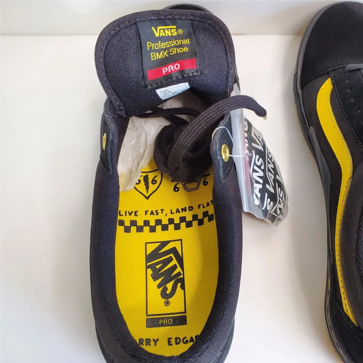Vans shoes - Old Skool Pro BMX - Old Skool Pro BMX - Black & Yellow (UPC: 772204438926) 2