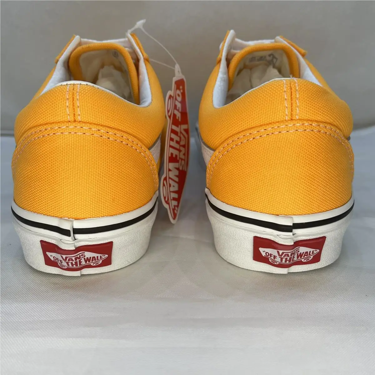 Vans shoes - VANS Off The Wall - Off The Wall - VN0A4U3BWT4 - Orange, Manufacturer: Neon Blazing Orange / True White 6