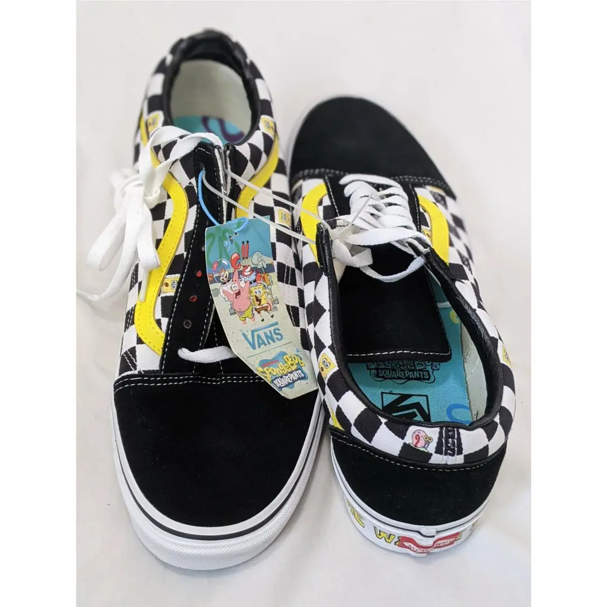 Vans shoes - Vans SpongeBob SquarePants - SpongeBob SquarePants - black/white checkerboard 0