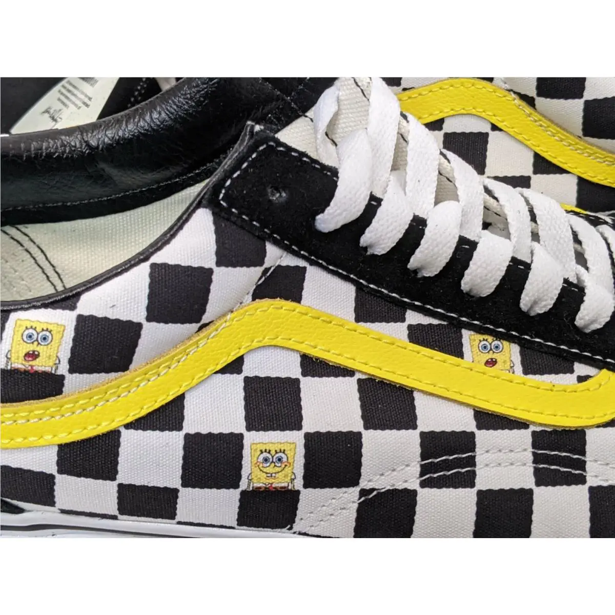 Vans shoes - Vans SpongeBob SquarePants - SpongeBob SquarePants - black/white checkerboard 4