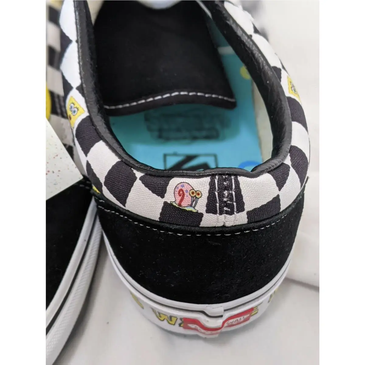 Vans shoes - Vans SpongeBob SquarePants - SpongeBob SquarePants - black/white checkerboard 7