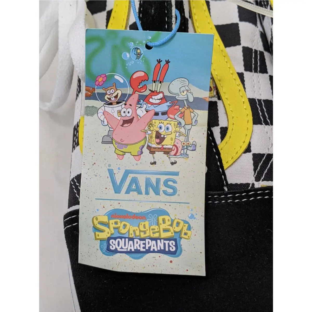 Vans shoes - Vans SpongeBob SquarePants - SpongeBob SquarePants - black/white checkerboard 9
