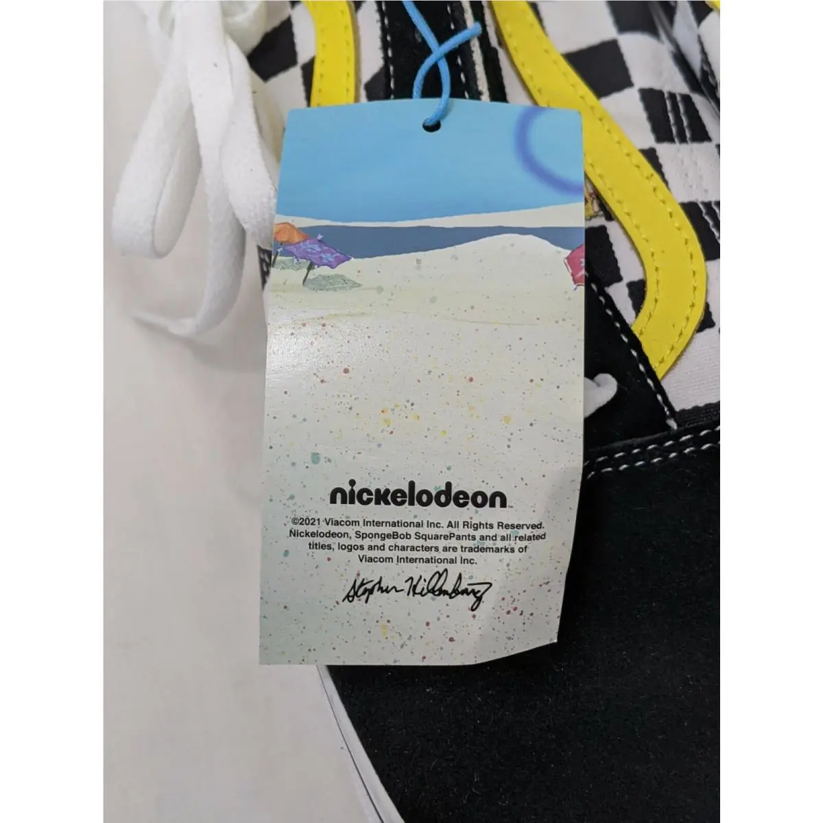 Vans shoes - Vans SpongeBob SquarePants - SpongeBob SquarePants - black/white checkerboard 2