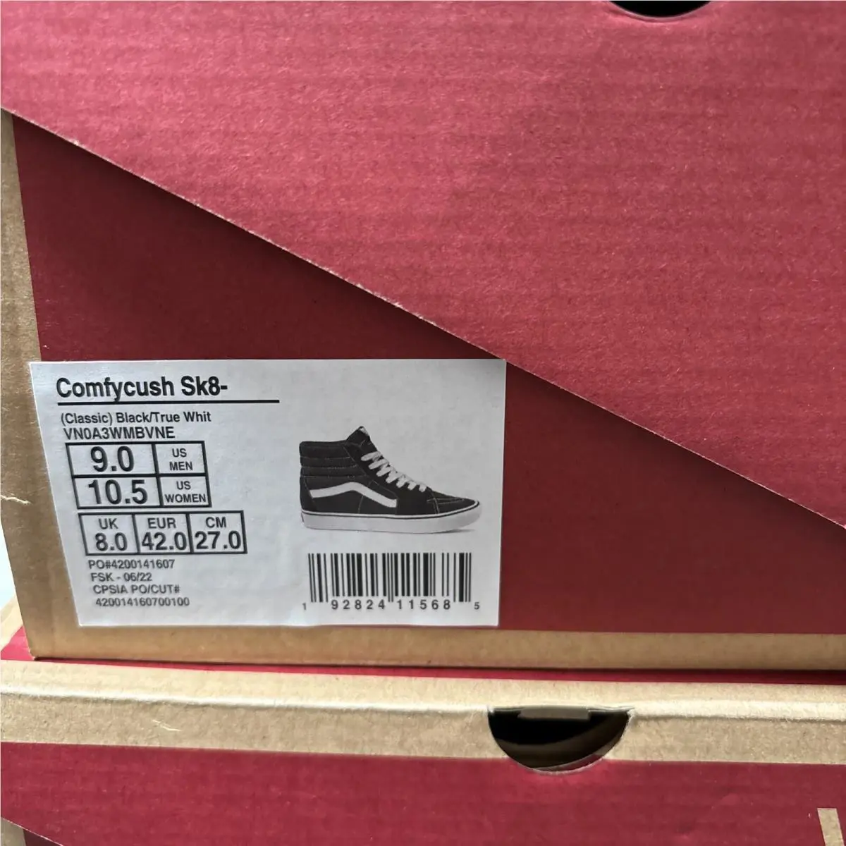 Vans shoes - VANS Sk8-Hi - Black (UPC: 192824115470) 9