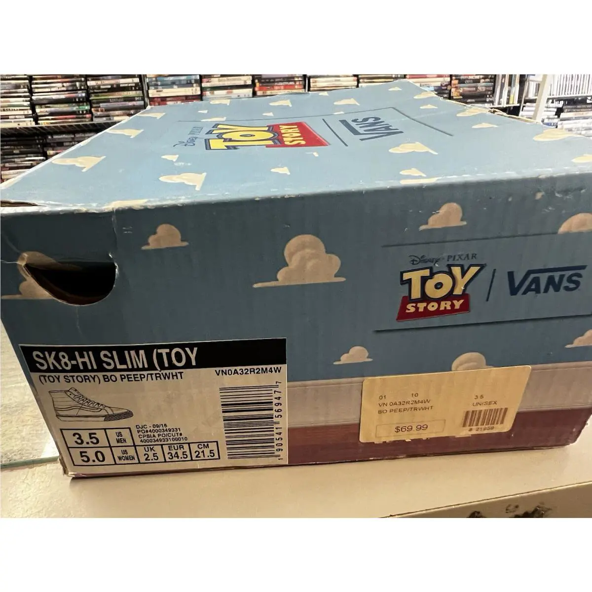 Vans shoes - VANS Sk8-Hi - White (UPC: 190541569477) 13