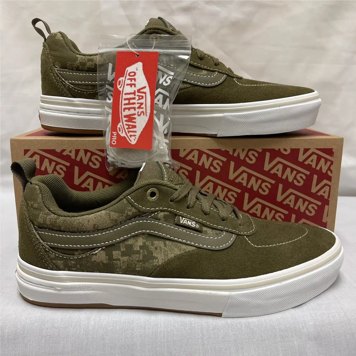 Vans shoes - Kyle Walker Pro - Kyle Walker Pro - Military Camo, Manufacturer: Platoon Military / White 3
