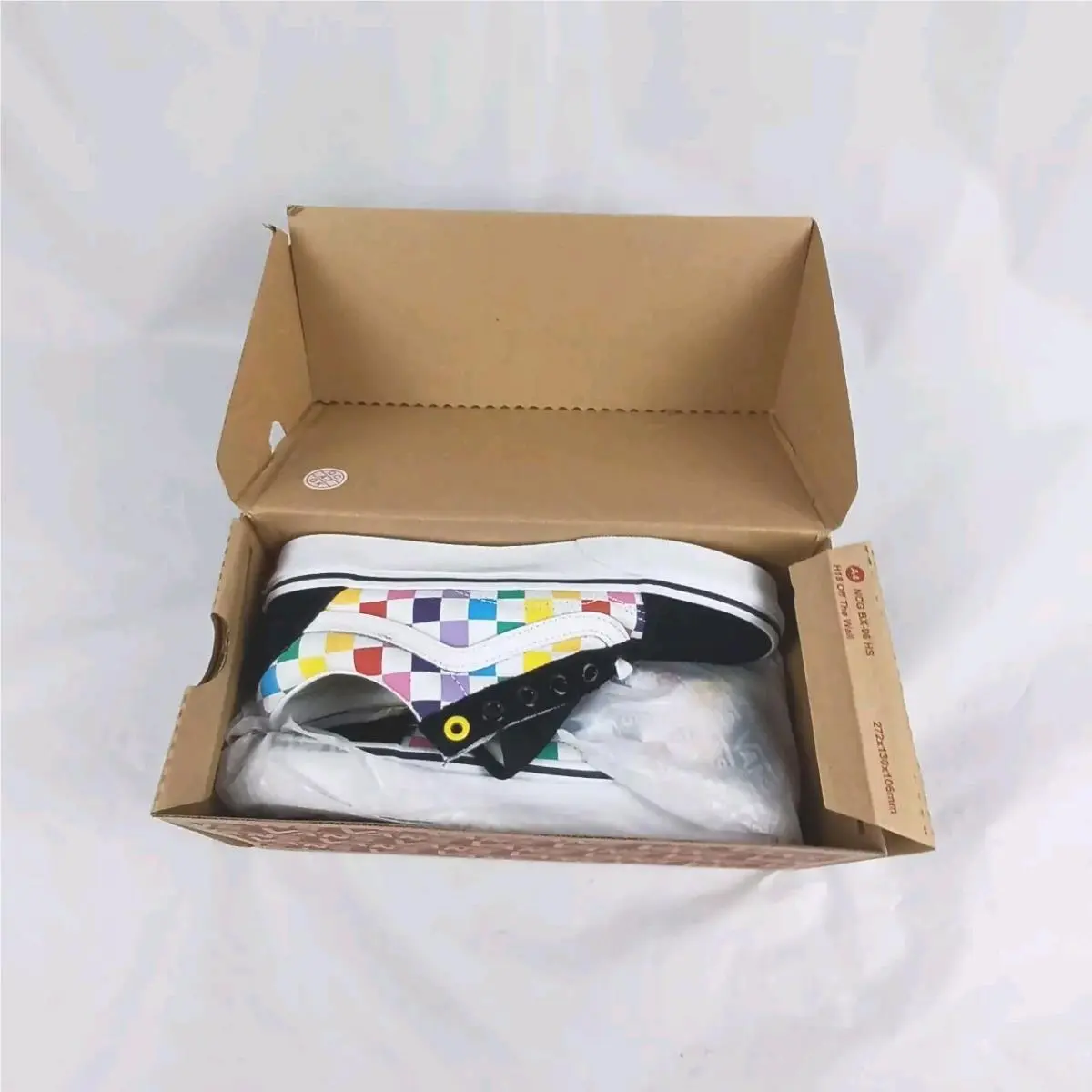 Vans Rainbow Unisex 4.5 Men 6 Women In Box