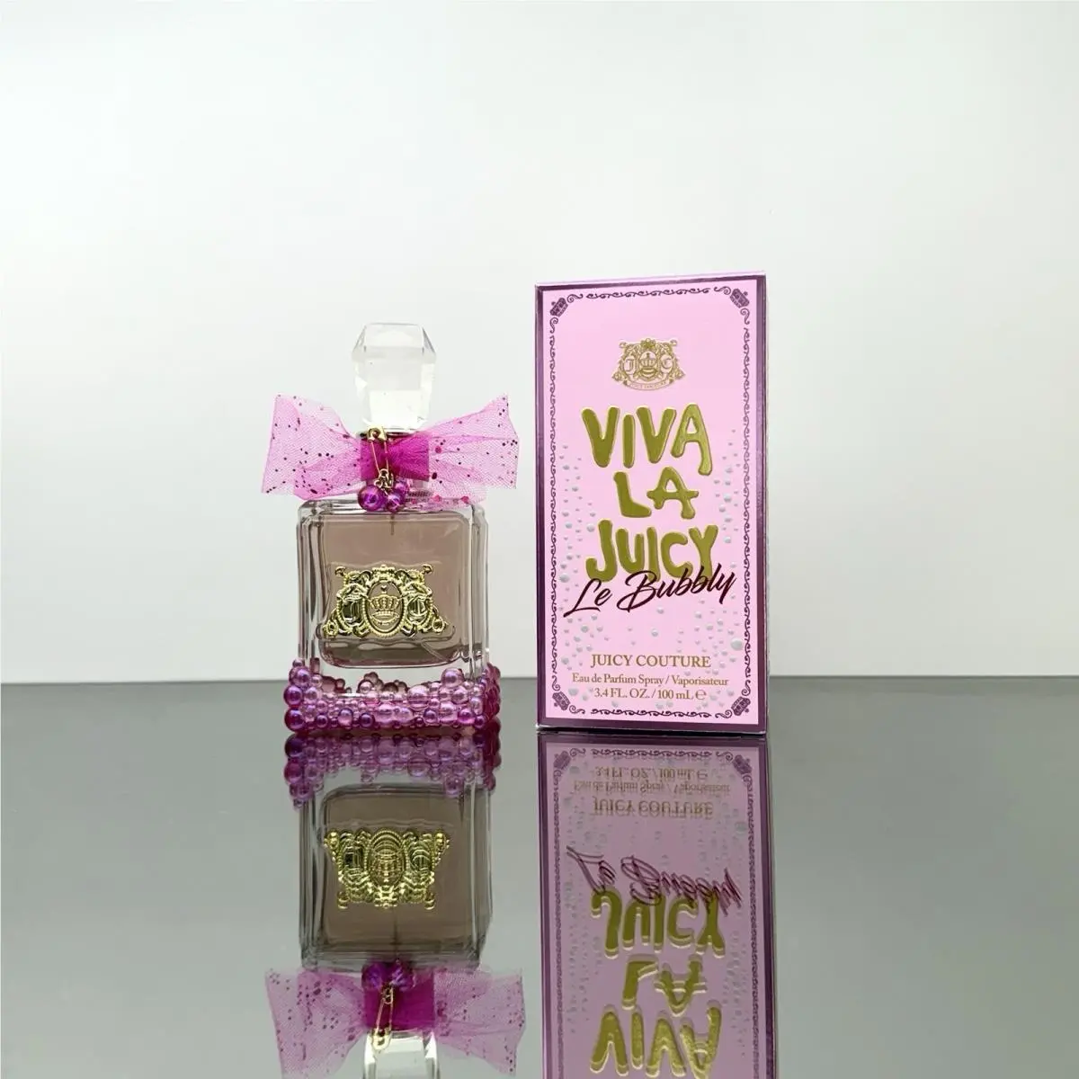 Viva La Juicy LE Bubbly Women Perfume 3.4oz-100ml Edp Spray New-sealed BQ25