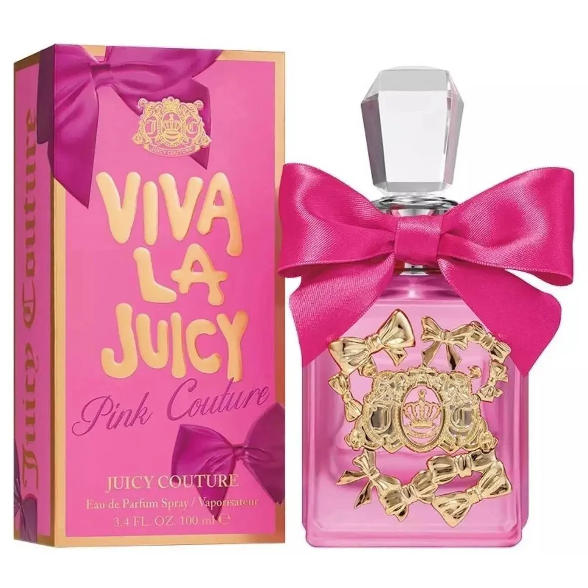 Viva la Juicy Pink Couture by Juicy Couture Eau de Parfum 3.4 oz Women Spray