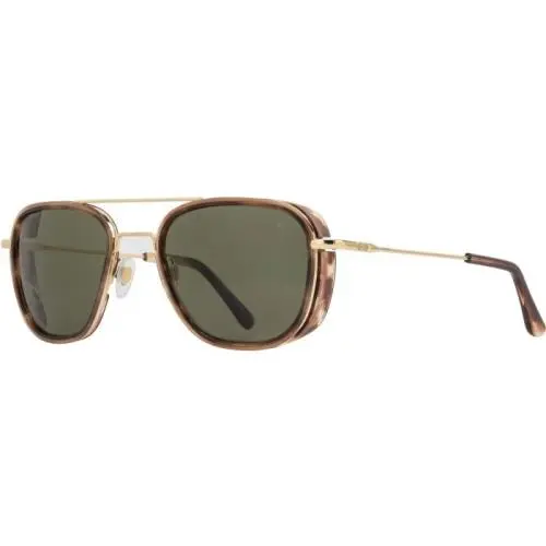 AO  Flynn Gold Teak Sunglasses Gold Teak Polarized by American Optical