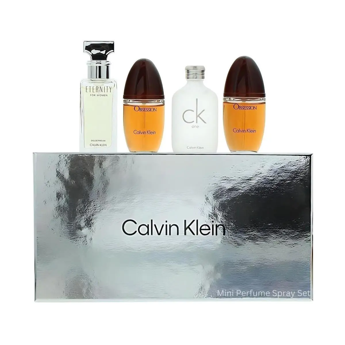 Calvin Klein Eternity Obsession Perfume For Women Miniature Gift Set CK One