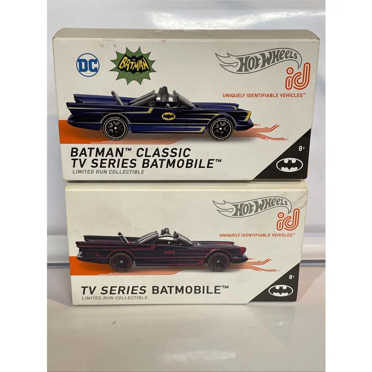 Mattel Hot Wheels Batman TV Series Batmobile Series 1 2 Limited Run