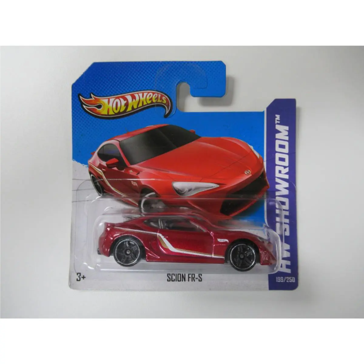 2013 Hot Wheels HW Showroom Red Scion Fr-s On Short Card