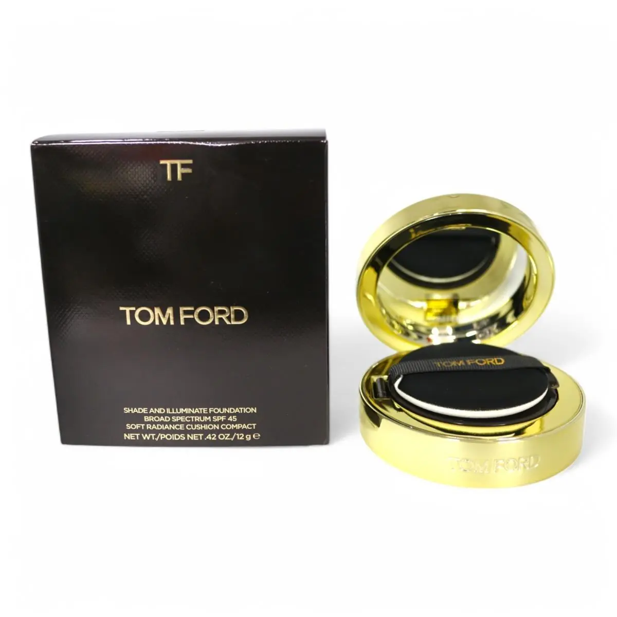 Shade Illuminate Soft Radiance Cushion Compact .42 oz Choose Yours 1.3 NUDE IVORY by Tom Ford