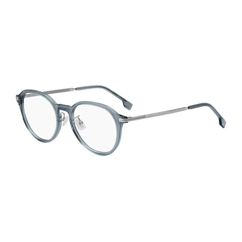 Hugo Boss Boss 1615/F 0B88 00 Shiny Blue/silver 52mm Eyeglasses