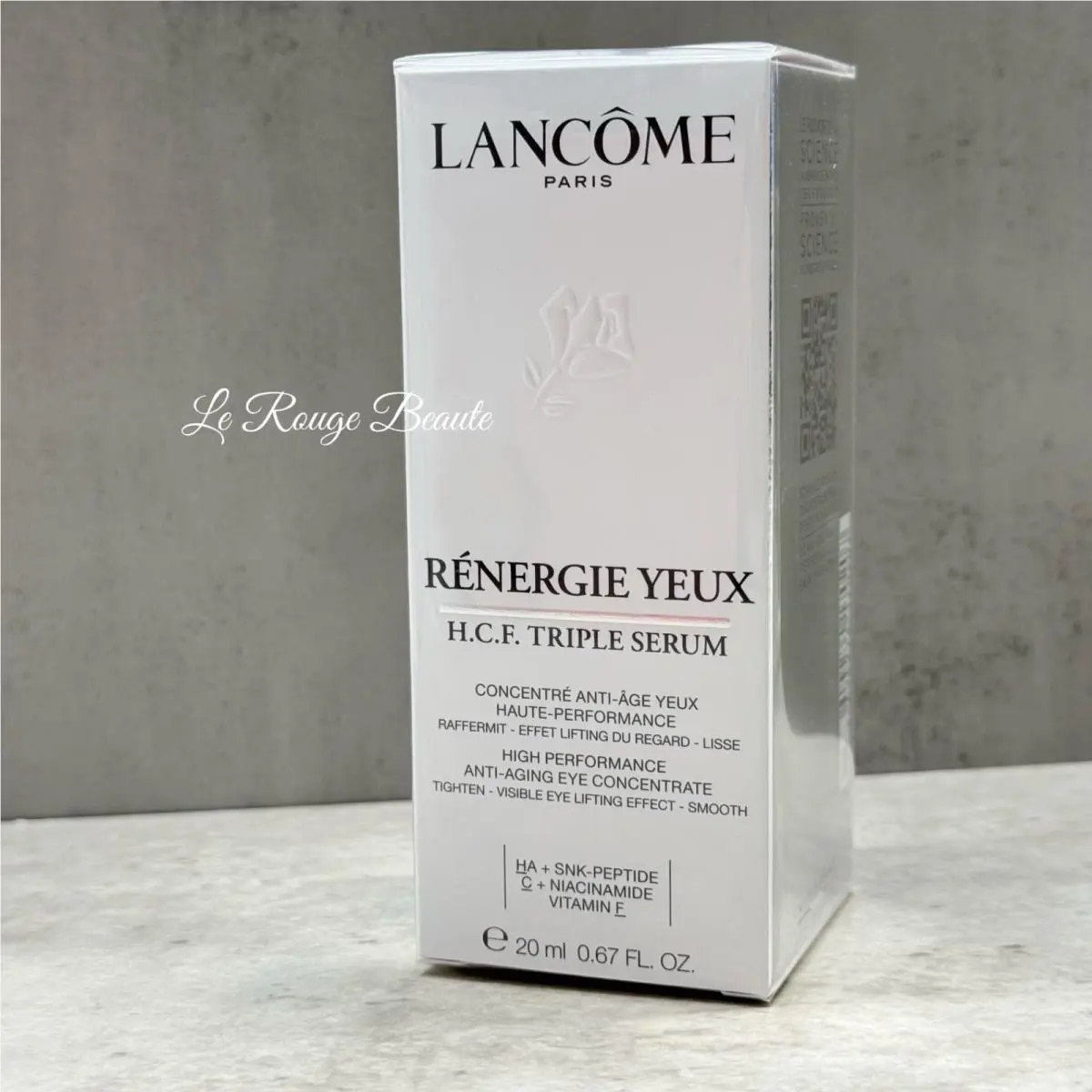 Lancome Renergie Yeux H.c.f Triple Eye Serum- 0.67oz / 20ml