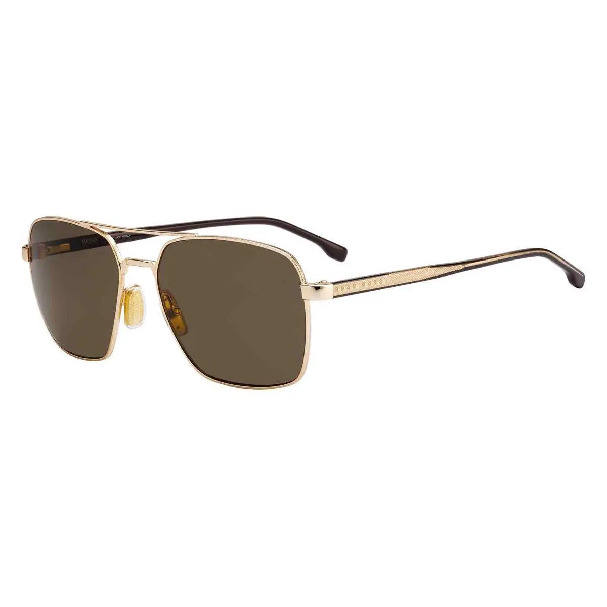 Boss 1045/S/it Sunglasses Men Rose Gold Aviator 58mm - Frame: Rose Gold, Lens: Brown