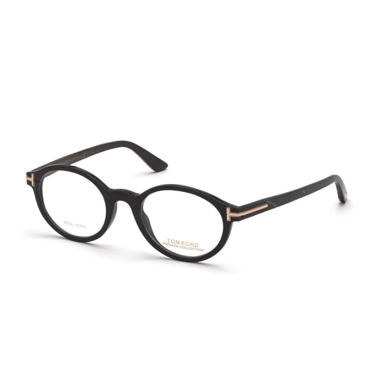 Tom Ford Private Collection Eyeglasses TF 5720-P 063 49-21 145 Real Horn Frames