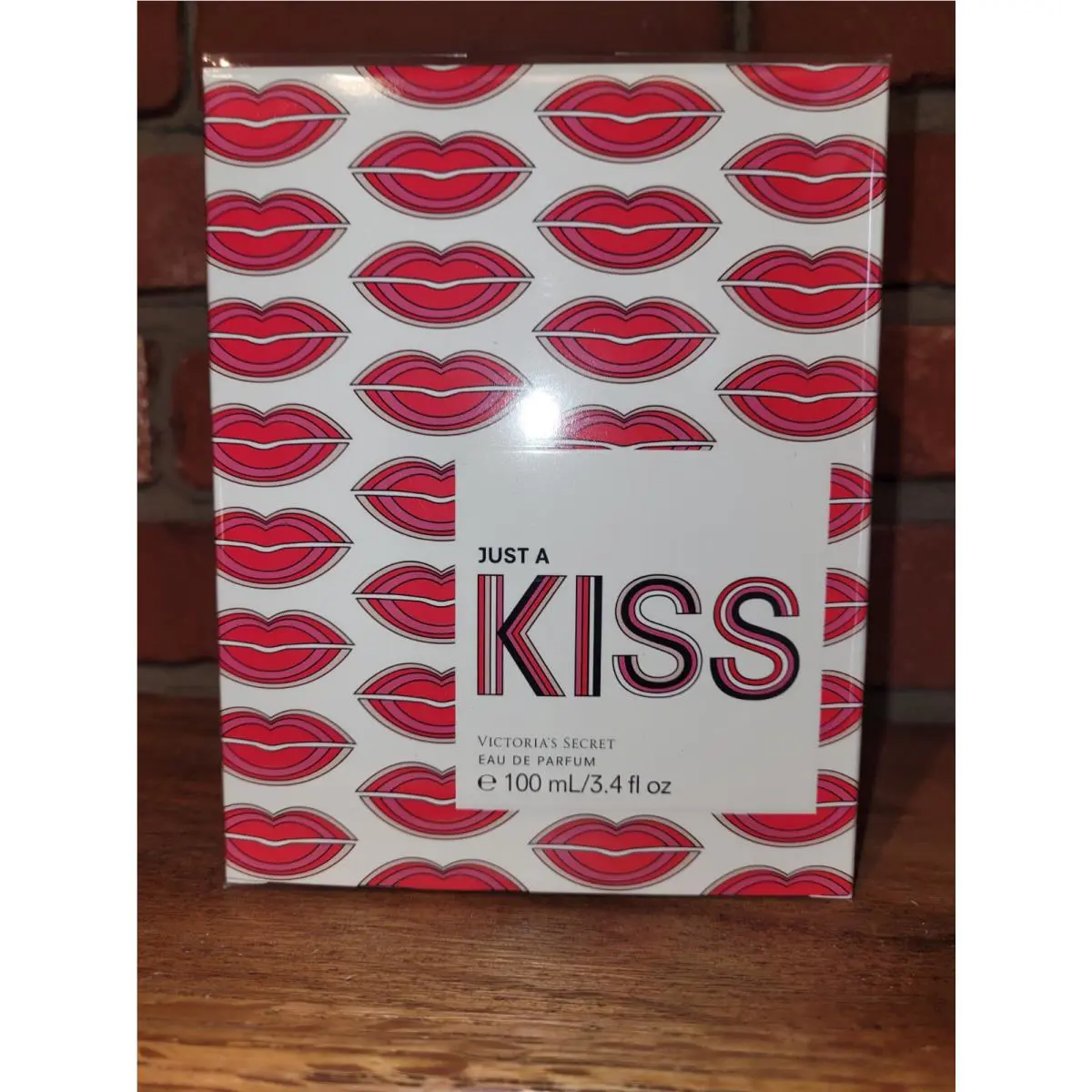 Victoria`s Secret Just A Kiss Edp 3.4 FL OZ Rare Limited Ed