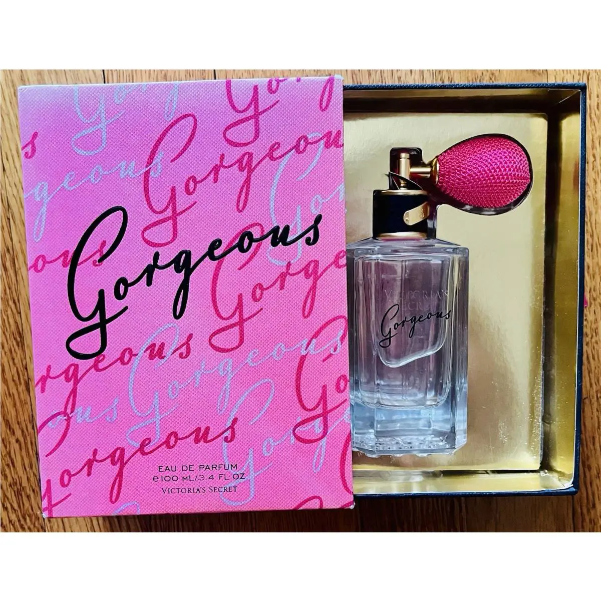 Victoria Secret VS Gorgeous Perfume 3.4oz 100mL Spray Parfum