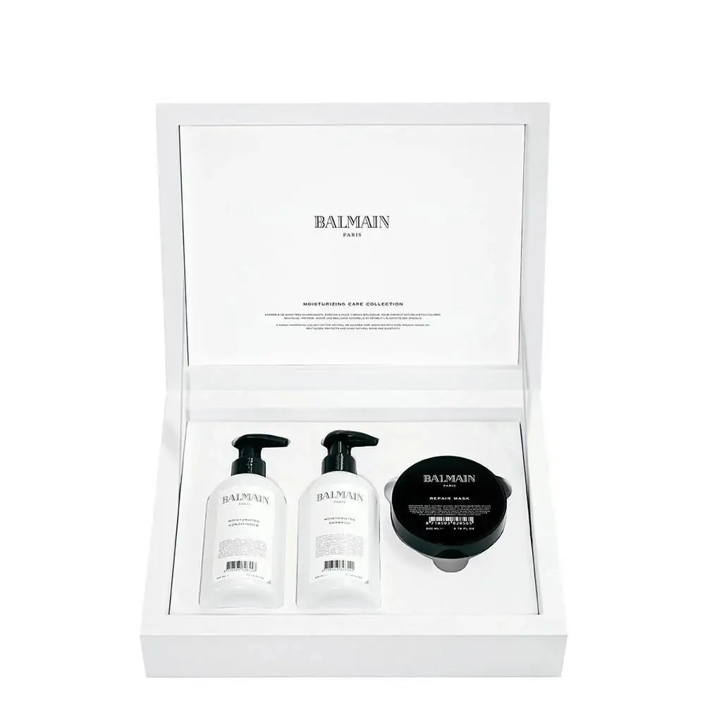 Moisturizing Care Set Formula - Shampoo Conditioner Mask by Balmain