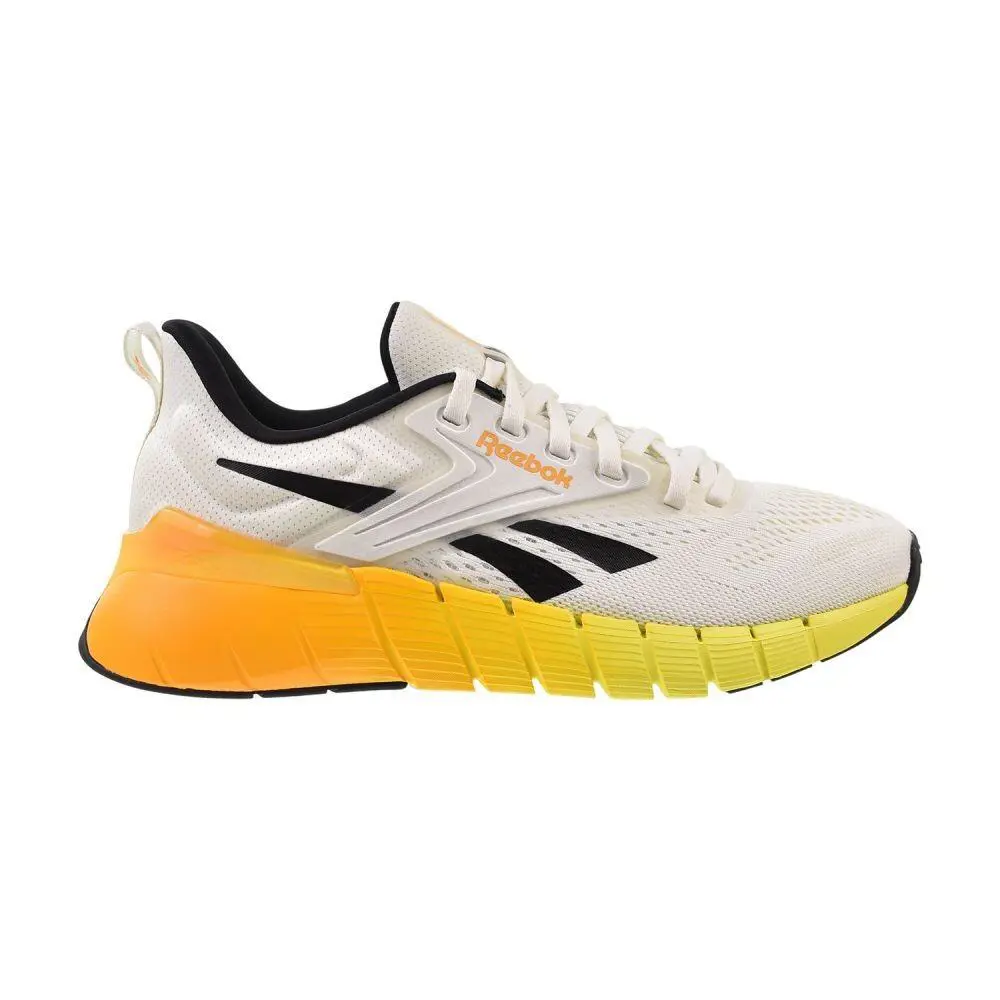 Reebok Nano Gym Men`s Shoes Chalk/black/electric Amber 100212650 - Chalk/Black/Electric Amber