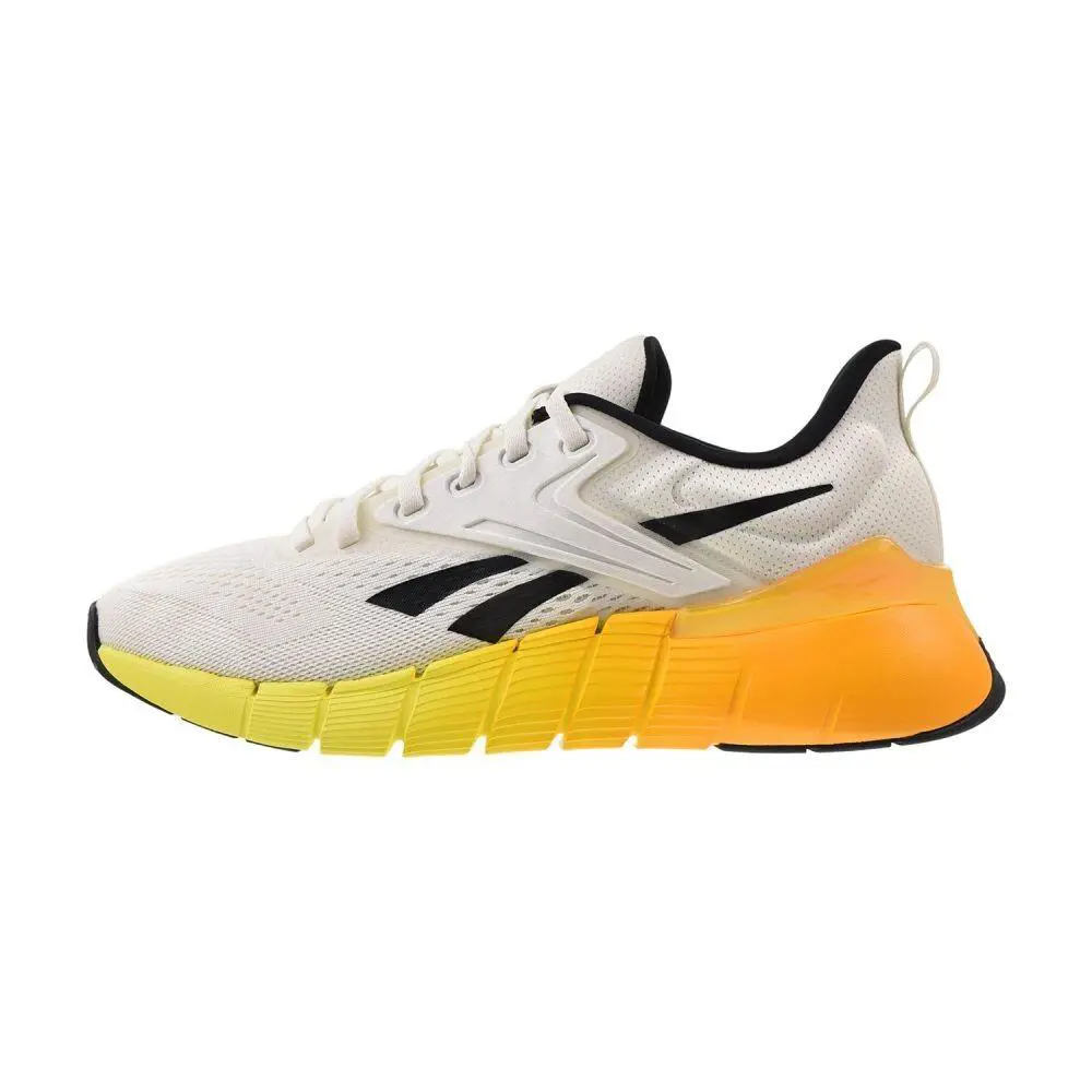 Reebok shoes - Chalk/Black/Electric Amber 8