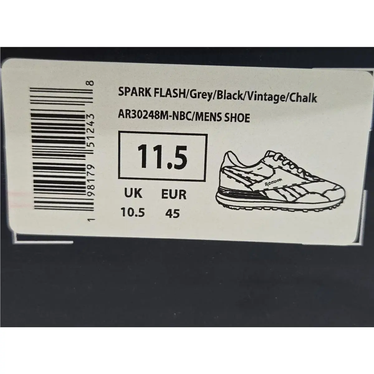 Reebok shoes - Reebok Spark - Spark - AR30248M - Gray 12