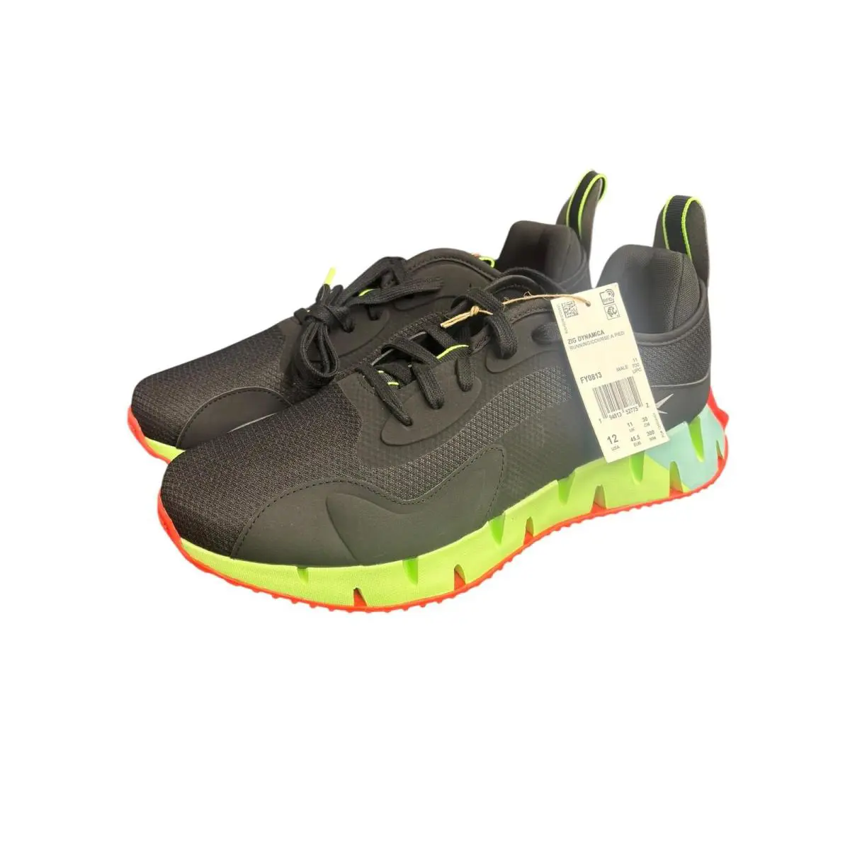 Reebok shoes - FY0813-001 - FY0813-001 - Core Black/Neon Mint/Orange Flare (UPC: 194813527752) 1