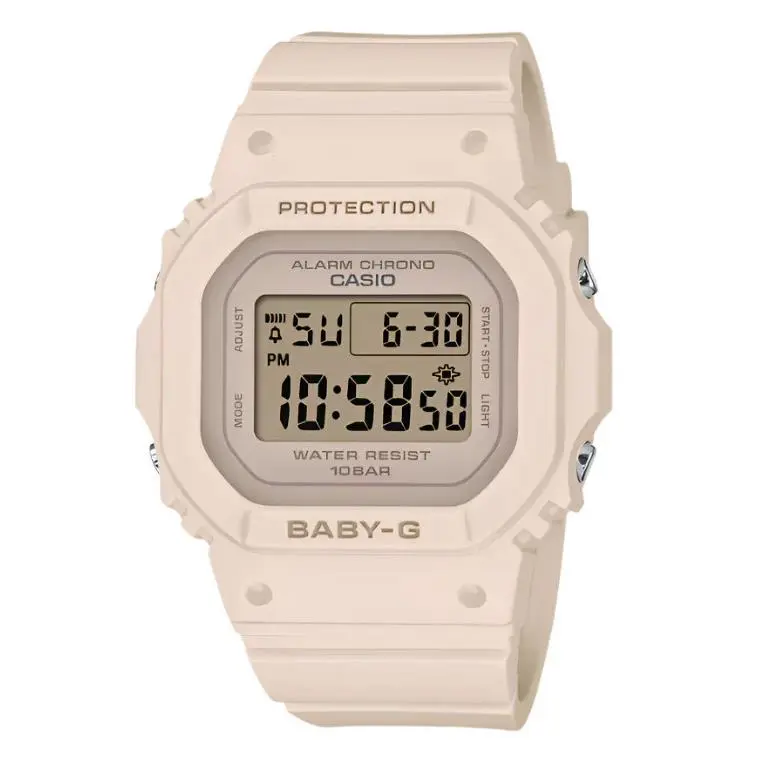 Casio G-shock Baby-g Digital Watch Pink Resin BGD-565-4 Series