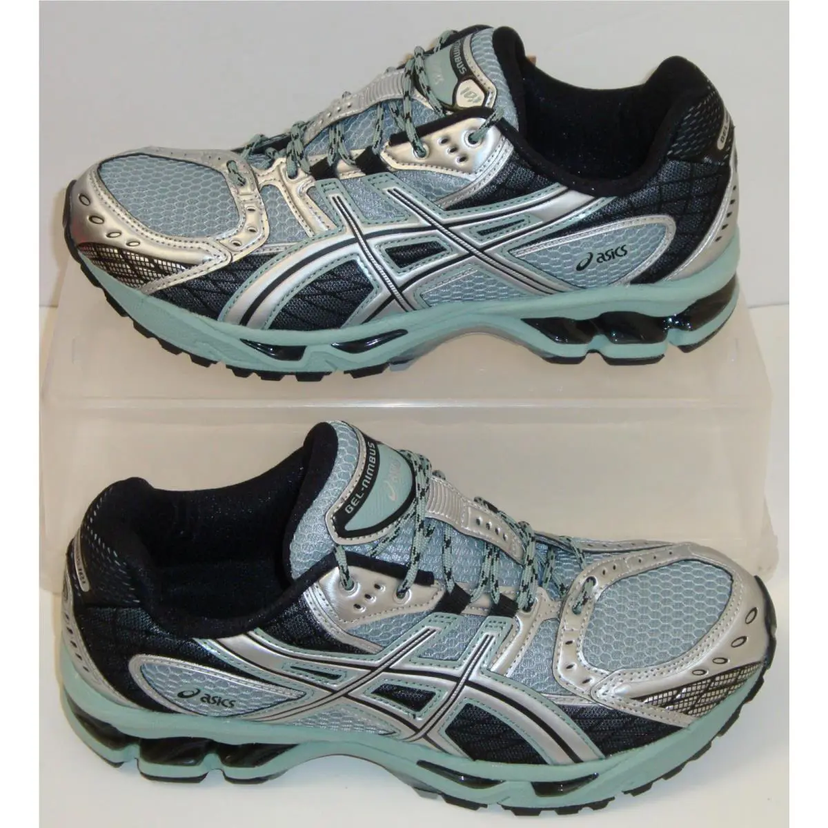 Asics Shoes Gel Nimbus 10.1 Ocean Haze Mens US Size 8 EU 41.5 CM 26 1203A543