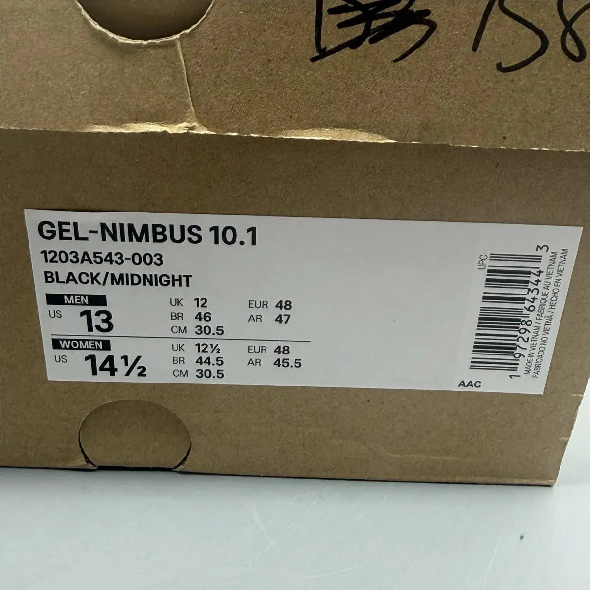 Asics shoes - Asics Gel Nimbus 10.1 - Gel Nimbus - 1203A543 - Multicolor (UPC: 0197298643443) 12