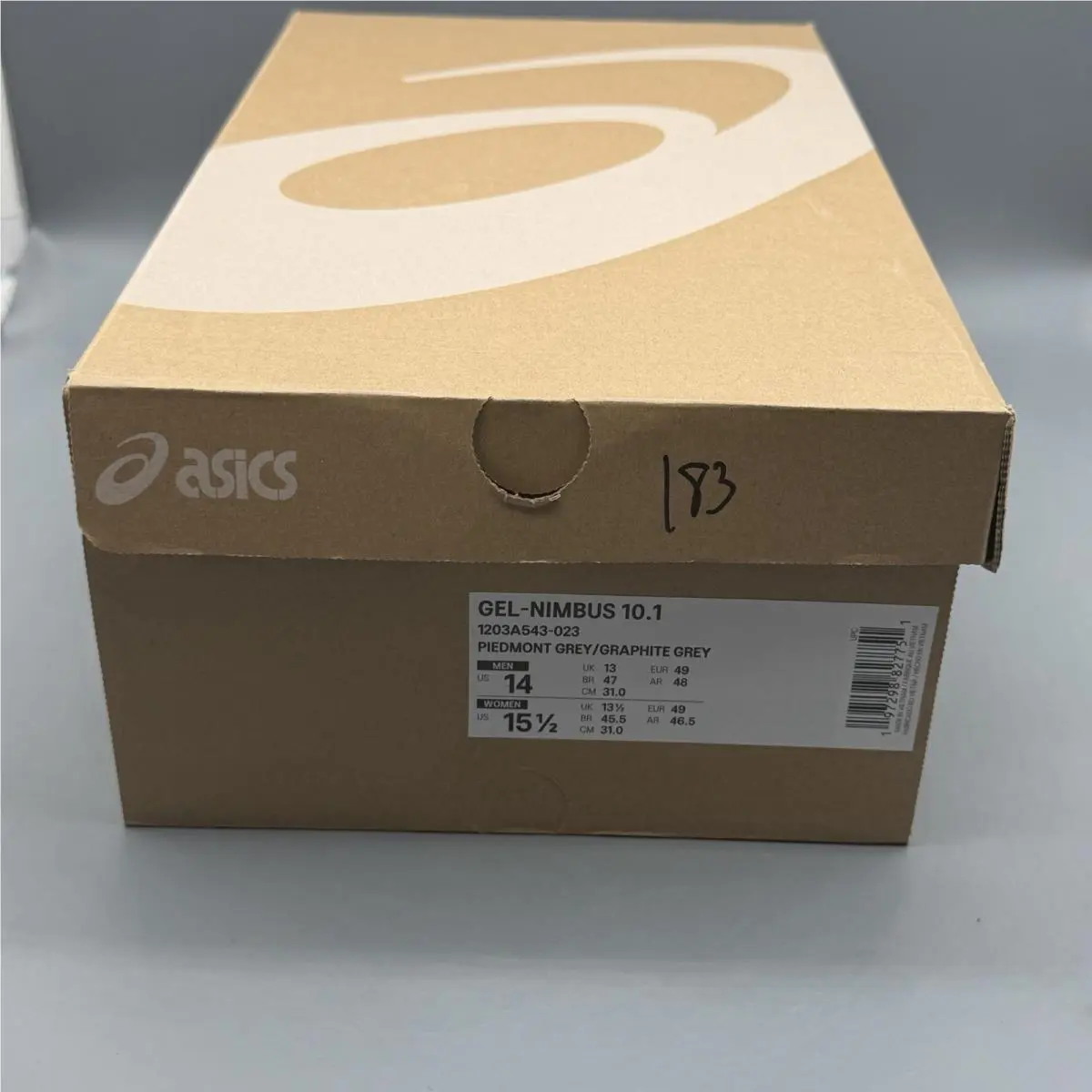 Asics shoes - Asics Gel Nimbus 10.1 - Gel Nimbus - 1203A543 - Gray (UPC: 0197298827751) 13