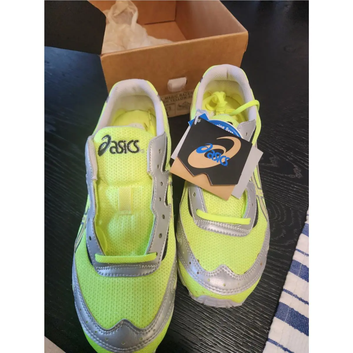 Asics shoes - Asics Gel-Magic Racer - Racer - GN2000790 - Yellow (UPC: 632360655509) 6