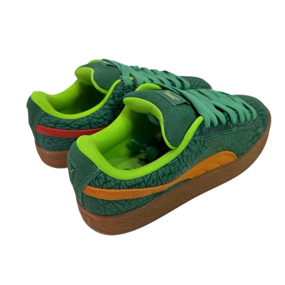 Puma shoes - PUMA Suede - Suede - 401304-01 - Green (UPC: 197673155196) 10