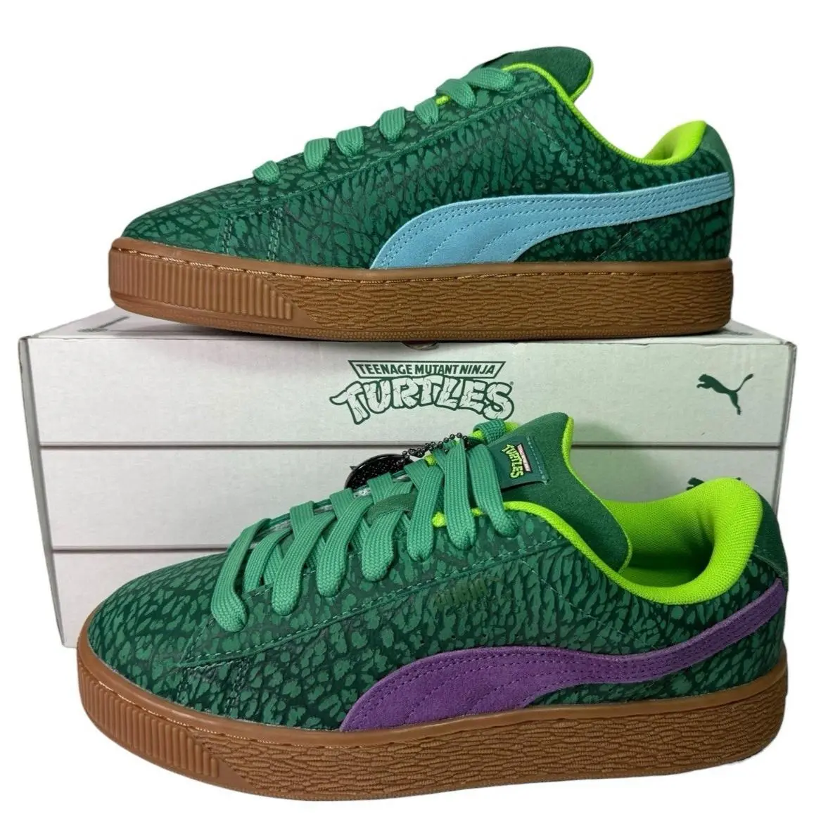 Puma shoes - PUMA Suede - Suede - 401304-01 - Green (UPC: 197673155196) 0