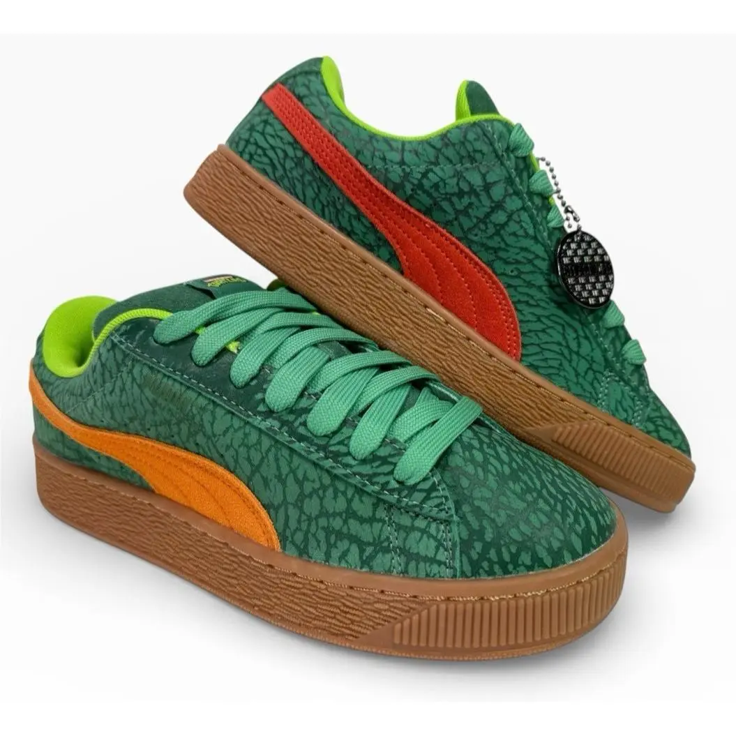 Puma shoes - PUMA Suede - Suede - 401304-01 - Green (UPC: 197673155196) 1
