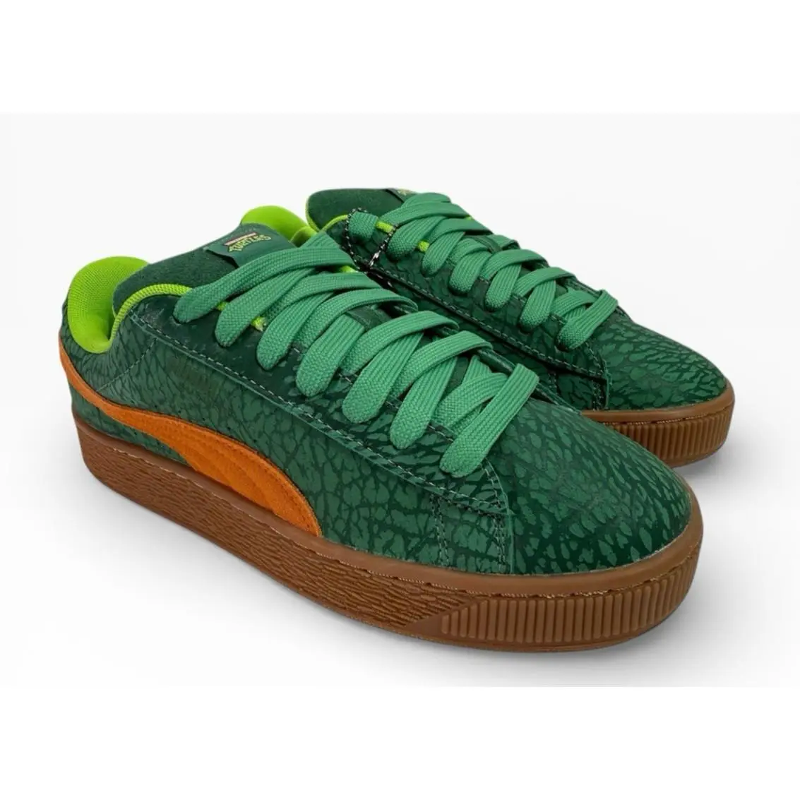 Puma shoes - PUMA Suede - Suede - 401304-01 - Green (UPC: 197673155196) 5