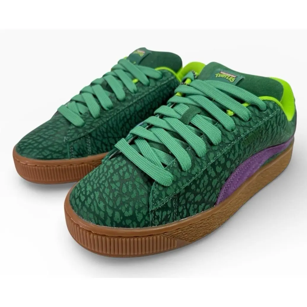 Puma shoes - PUMA Suede - Suede - 401304-01 - Green (UPC: 197673155196) 6