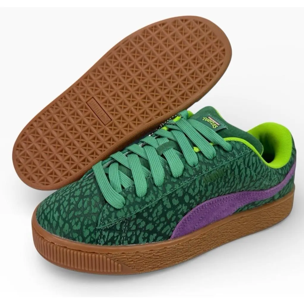 Puma shoes - PUMA Suede - Suede - 401304-01 - Green (UPC: 197673155196) 7