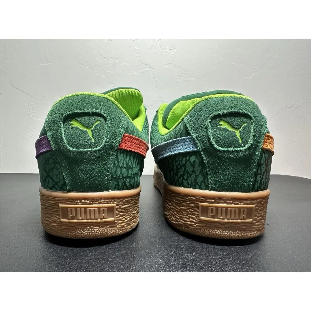 Puma shoes - PUMA Suede - Suede - 401304-01 - Green, Manufacturer: Vine/Gum (UPC: 197673155196) 3